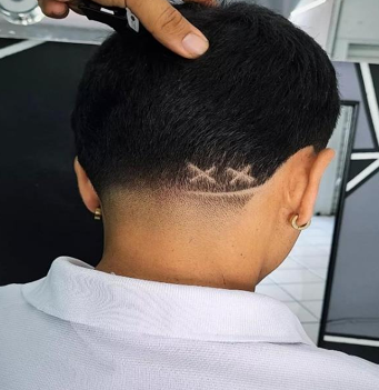 Taper Fade con diseño